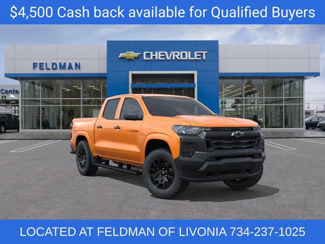 Sunrise Orange 2026 Chevrolet Colorado Pickup Truck Four-Wheel Drive 8-Speed Automatic