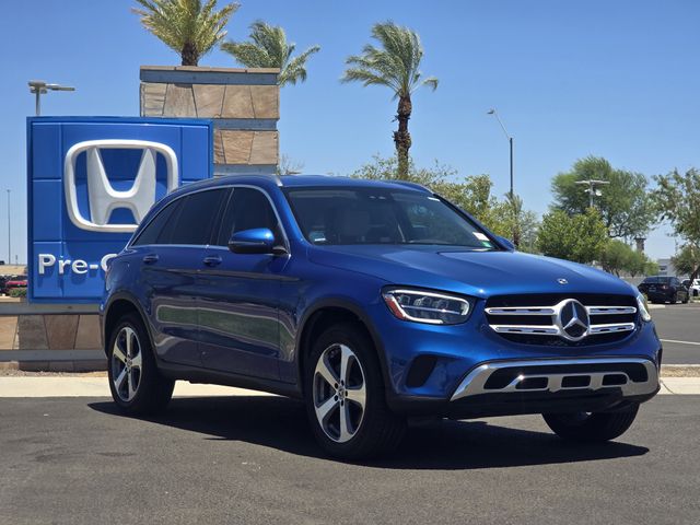 Used 2022 Starling Blue Metallic Mercedes-Benz GLC 300 image 3