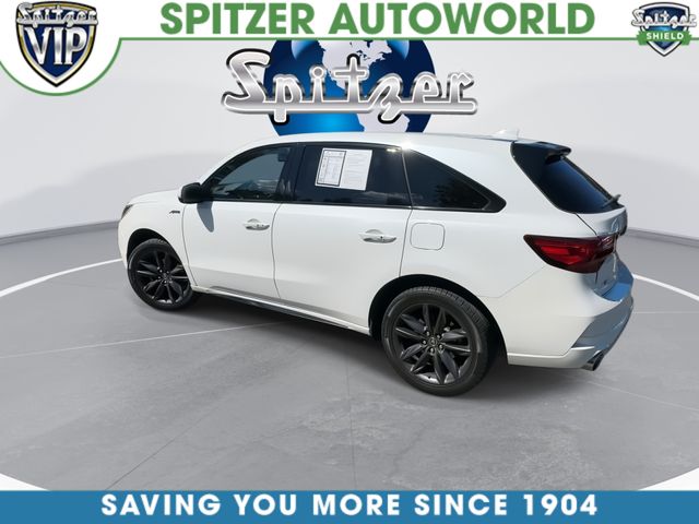 2020 Acura MDX Technology & A-Spec Packages White at Carlisle Cadillac Buick GMC