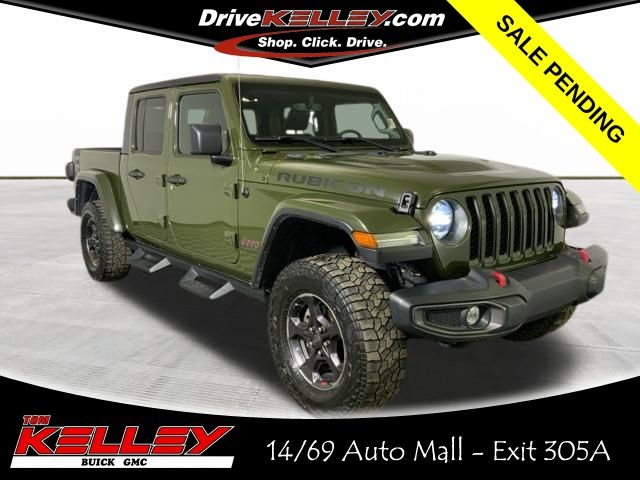 Sarge Green Clearcoat 2022 Jeep Gladiator Pickup Truck Four-Wheel Drive 8-Speed Automatic