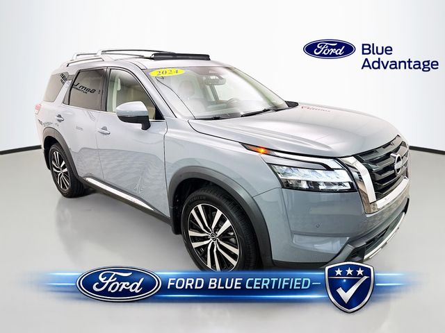 Boulder Gray Pearl 2024 Nissan Pathfinder SUV / Crossover Front-Wheel Drive 9-Speed Automatic