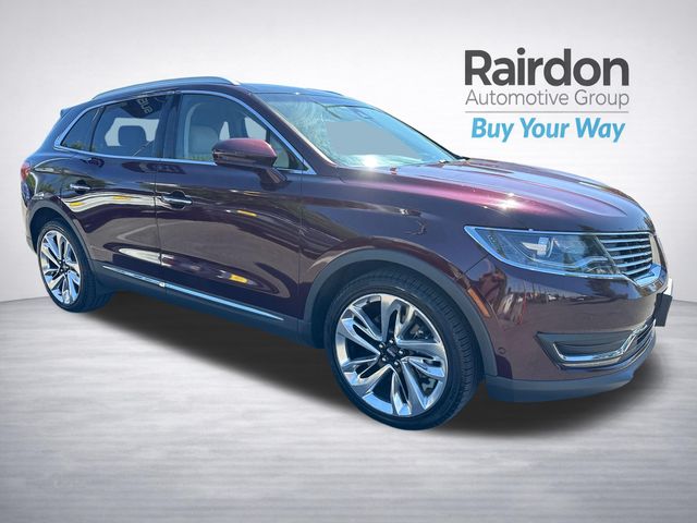 Red (Burgundy) 2018 Lincoln MKX SUV / Crossover All-Wheel Drive 6-Speed Automatic