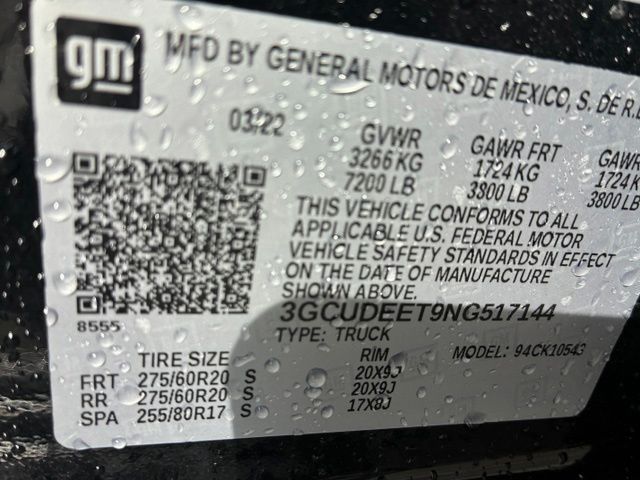 Used 2022 Black Chevrolet RST image 12