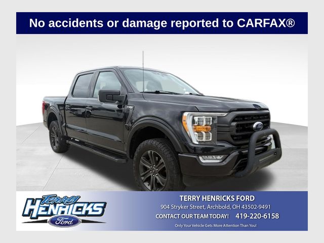 Agate Black Metallic 2021 Ford F-150 Pickup Truck Four-Wheel Drive Automatic