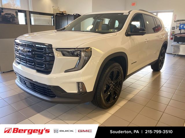 Summit White 2026 GMC Acadia SUV / Crossover Front-Wheel Drive 8-Speed Automatic