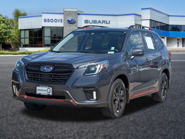 Magnetite Gray Metallic 2024 Subaru Forester SUV / Crossover All-Wheel Drive Continuously Variable Transmission