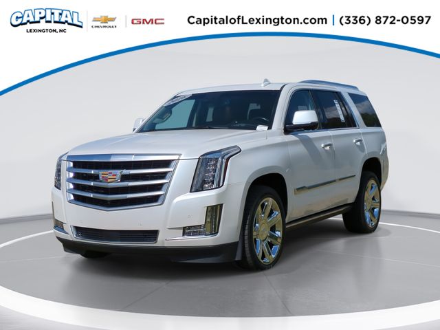 Crystal White Tricoat 2016 Cadillac Escalade Premium 4WD SUV / Crossover Four-Wheel Drive 8-Speed Automatic