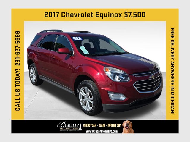 Siren Red Tintcoat 2017 Chevrolet Equinox LT AWD SUV / Crossover All-Wheel Drive 6-Speed Automatic Overdrive