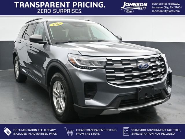 Gray Metallic 2025 Ford Explorer Active AWD SUV / Crossover All-Wheel Drive Automatic