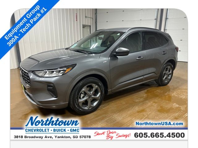 Carbonized Gray Metallic 2023 Ford Escape ST-Line AWD SUV / Crossover All-Wheel Drive 8-Speed Automatic
