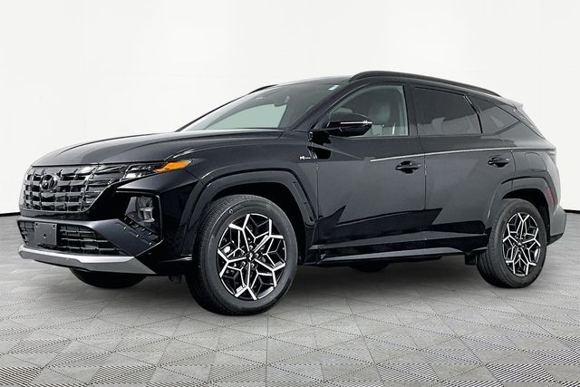 Black Pearl 2024 Hyundai Tucson Hybrid N Line AWD SUV / Crossover All-Wheel Drive 6-Speed Automatic