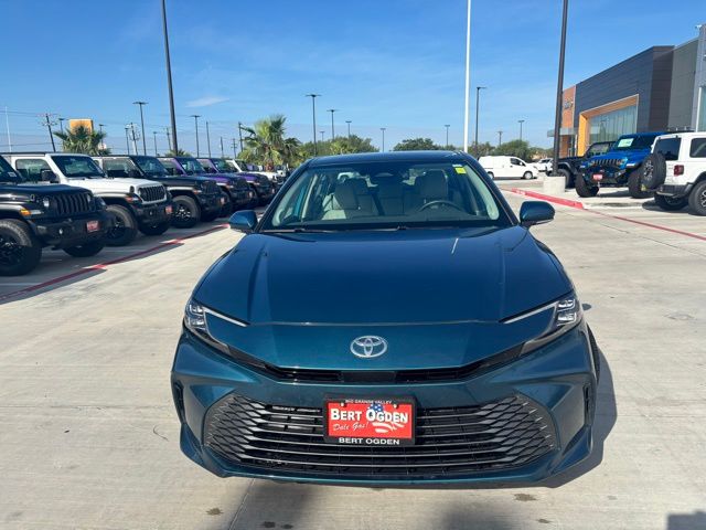 Blue 2025 Toyota Camry XLE FWD Sedan Front-Wheel Drive Continuously Variable Transmission
