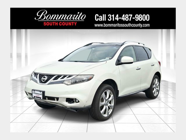 Pearl White 2014 Nissan Murano SUV / Crossover All-Wheel Drive Continuously Variable Transmission