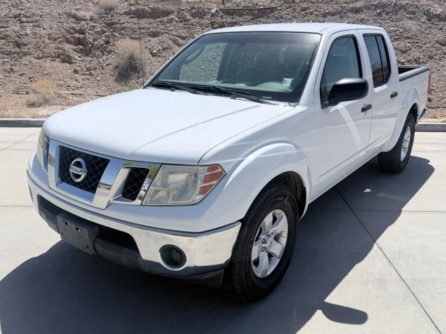 White (Fresh Powder) 2009 Nissan Frontier Pickup Truck 4X2 5-Speed Automatic Overdrive