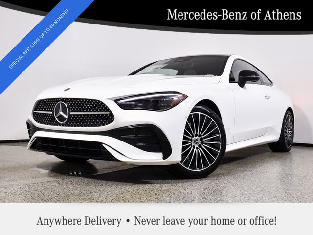 Polar White 2026 Mercedes-Benz CLE Coupe All-Wheel Drive 9-Speed Automatic