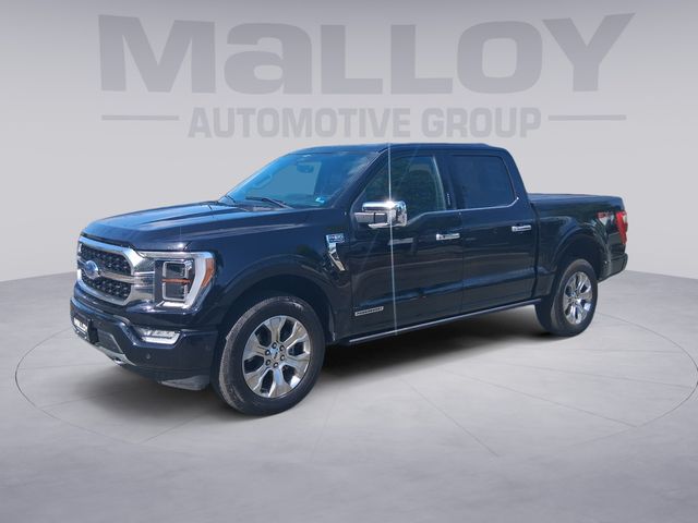 Black Metallic 2023 Ford F-150 Platinum SuperCrew 4WD Pickup Truck Four-Wheel Drive Automatic