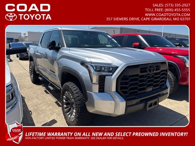 Celestial Silver Metallic 2025 Toyota Tundra Pickup Truck Four-Wheel Drive Automatic