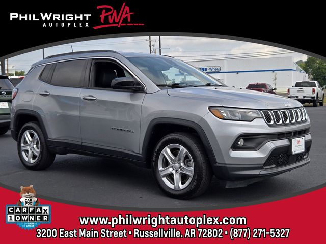 Billet Silver Metallic 2023 Jeep Compass SUV / Crossover Four-Wheel Drive 8-Speed Automatic