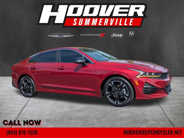 Passion Red 2023 Kia K5 GT-Line FWD Sedan Front-Wheel Drive 8-Speed Automatic