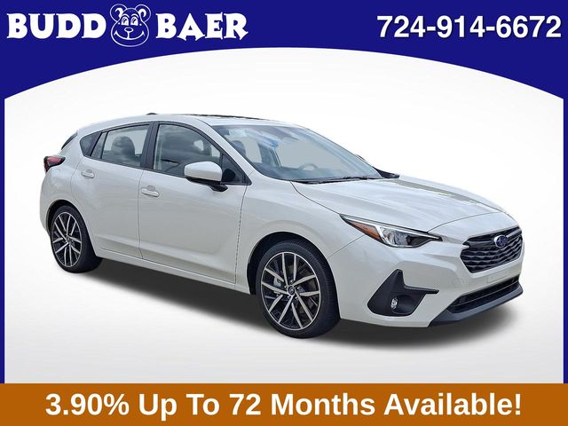 Crystal White Pearl 2026 Subaru Impreza Wagon All-Wheel Drive Continuously Variable Transmission