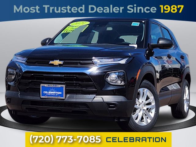 Mosaic Black Metallic 2021 Chevrolet Trailblazer SUV / Crossover Four-Wheel Drive 9-Speed Automatic
