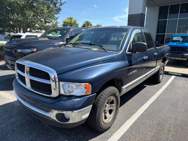 Gray 2003 Dodge RAM 1500 Pickup Truck Four-Wheel Drive 5-Speed Automatic