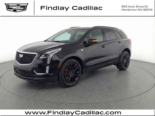 Stellar Black Metallic 2024 Cadillac XT5 Sport AWD SUV / Crossover Four-Wheel Drive 9-Speed Automatic