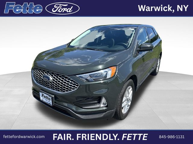 Forged Green Metallic 2023 Ford Edge SUV / Crossover All-Wheel Drive 8-Speed Automatic