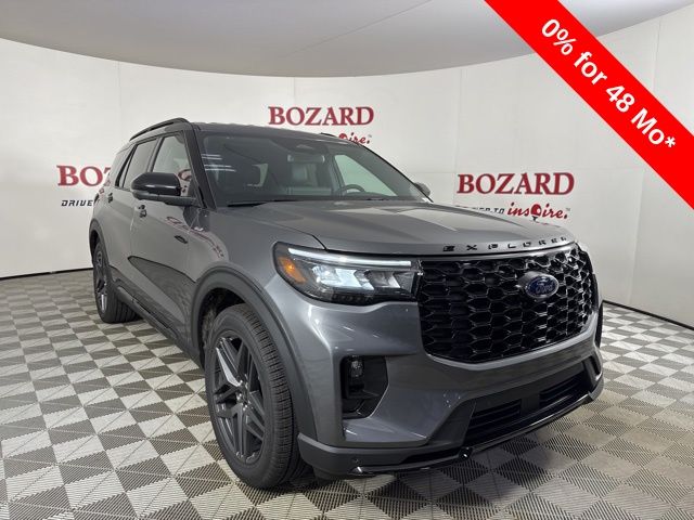 2025 Carbonized Gray Metallic Ford Explorer ST-Line SUV