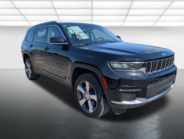 Diamond Black Crystal Pearlcoat 2022 Jeep Grand Cherokee L SUV / Crossover Four-Wheel Drive 8-Speed Automatic
