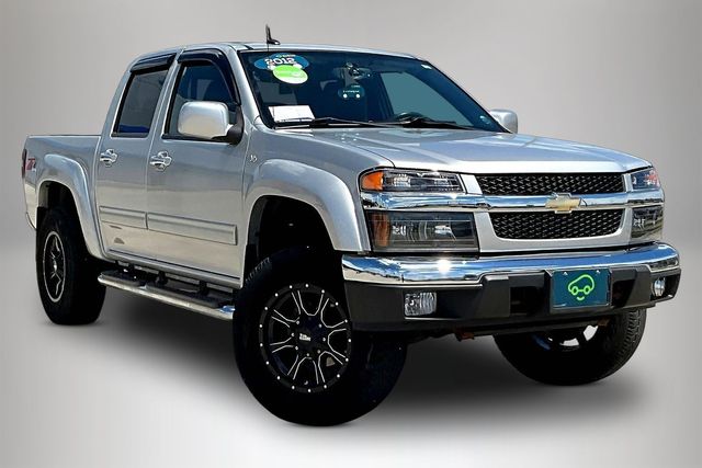 Sheer Silver Metallic 2012 Chevrolet Colorado Pickup Truck Four-Wheel Drive 4-Speed Automatic Overdrive