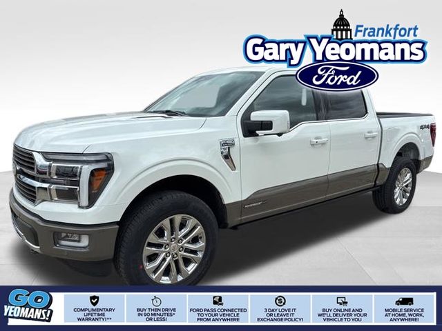 Star White Metallic Tri-Coat 2026 Ford F-150 King Ranch SuperCrew 4WD Pickup Truck Four-Wheel Drive Automatic