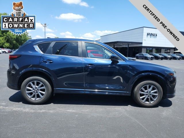 2025 Mazda CX-5 2.5 S Preferred Package Blue at Stokes Mazda