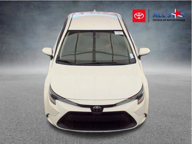 Super White 2021 Toyota Corolla Sedan Front-Wheel Drive Continuously Variable Transmission