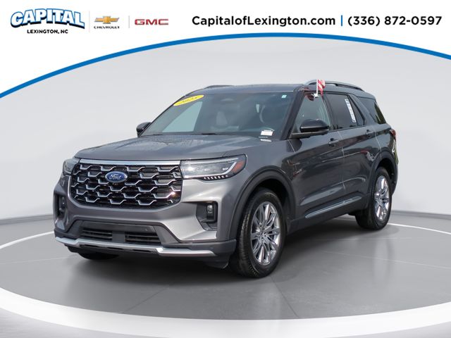 Gray Metallic 2025 Ford Explorer SUV / Crossover Rear-Wheel Drive Automatic
