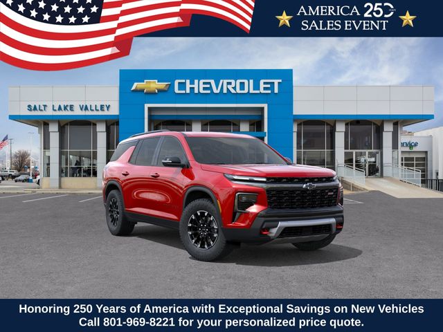 Radiant Red Tintcoat 2026 Chevrolet Traverse SUV / Crossover Four-Wheel Drive 8-Speed Automatic