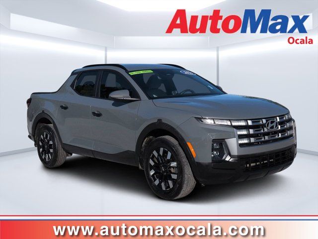 Hampton Gray 2025 Hyundai Santa Cruz Pickup Truck Front-Wheel Drive 8-Speed Automatic