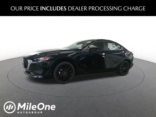 Jet Black Mica 2026 Mazda MAZDA3 Sedan Front-Wheel Drive 6-Speed Automatic