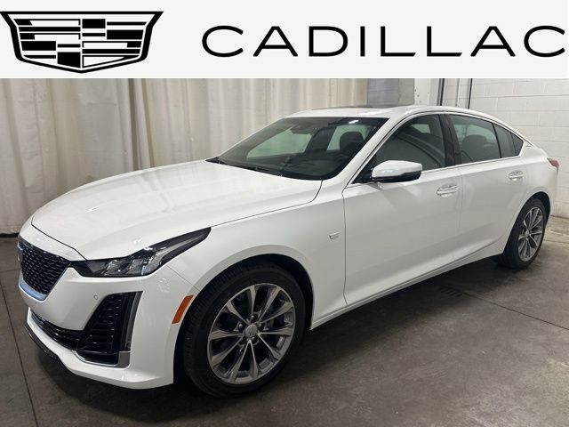 Summit White 2024 Cadillac CT5 Premium Luxury AWD Sedan All-Wheel Drive Automatic