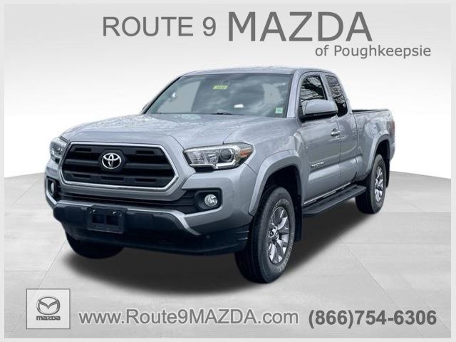 Silver Sky Metallic 2017 Toyota Tacoma SR5 V6 Access Cab 4WD Pickup Truck Four-Wheel Drive 6-Speed Automatic