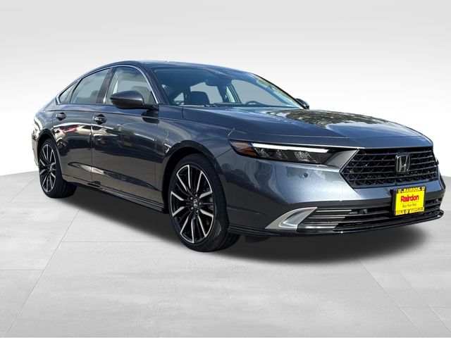 Meteorite Gray Metallic 2026 Honda Accord Hybrid Sedan Front-Wheel Drive Continuously Variable Transmission