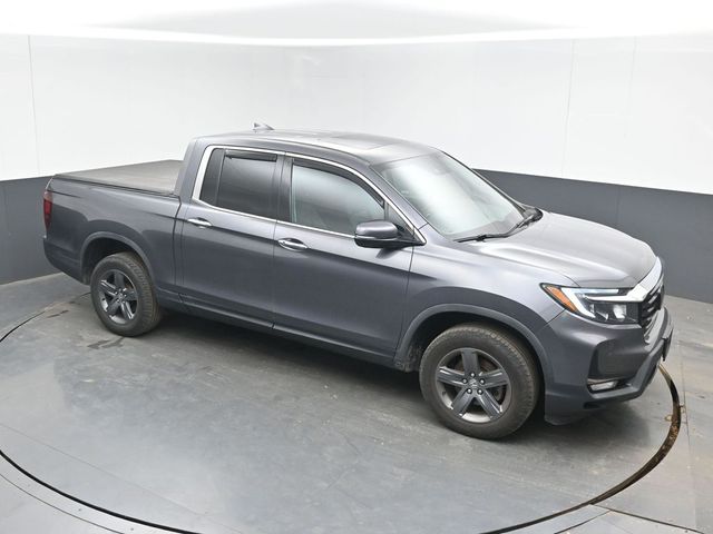 Crystal Black Pearl 2022 Honda Ridgeline Pickup Truck All-Wheel Drive 9-Speed Automatic