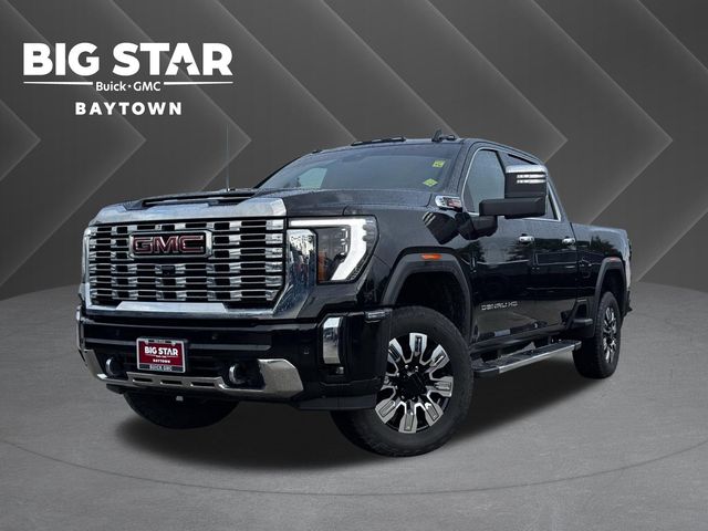 2024 GMC Sierra 2500HD Denali Black at Central Houston Nissan