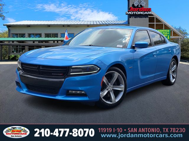 B5 Blue Pearlcoat 2016 Dodge Charger R/T RWD Sedan Rear-Wheel Drive 8-Speed Automatic