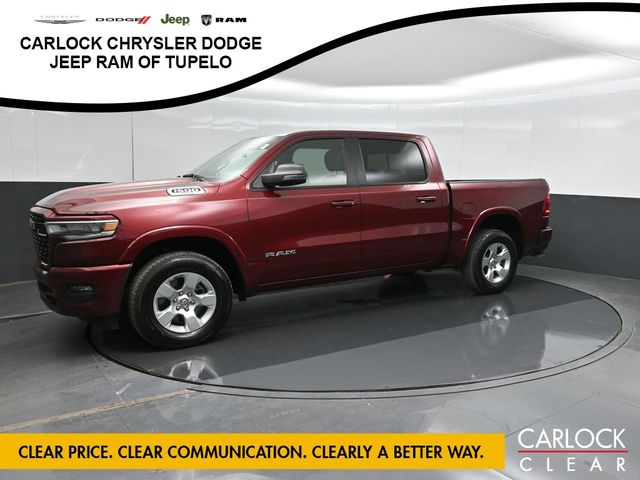 Delmonico Red Pearlcoat 2025 RAM 1500 Pickup Truck Four-Wheel Drive 8-Speed Automatic