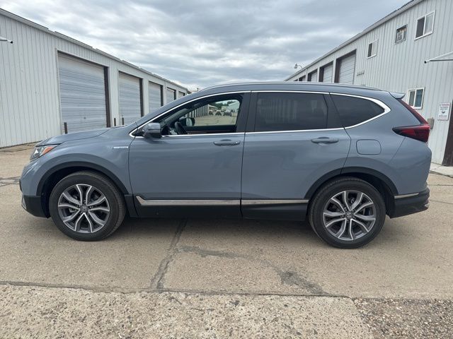 2022 Gray Honda CR-V Hybrid Touring AWD SUV