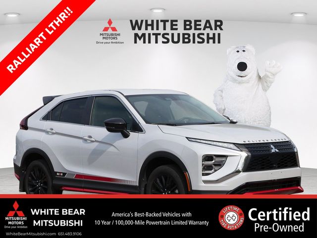 White Diamond 2023 Mitsubishi Eclipse Cross SUV / Crossover All-Wheel Drive Continuously Variable Transmission