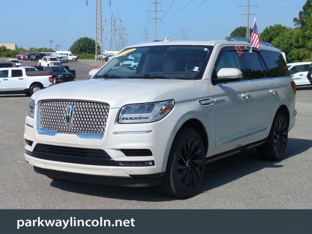Ceramic White 2020 Lincoln Navigator SUV / Crossover Four-Wheel Drive Automatic