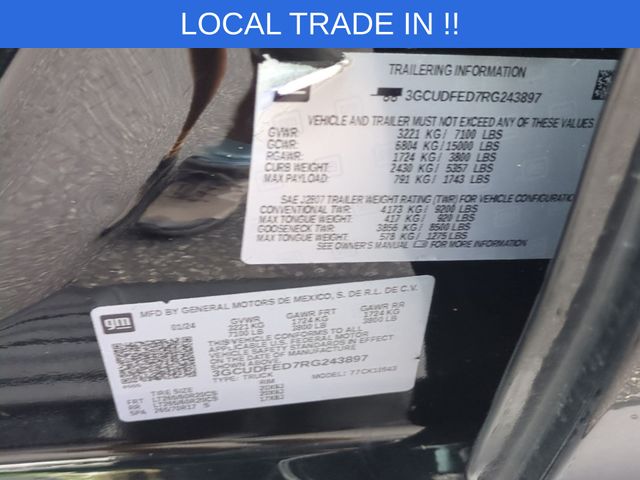 Used 2024 Black Chevrolet LT Trail Boss image 40