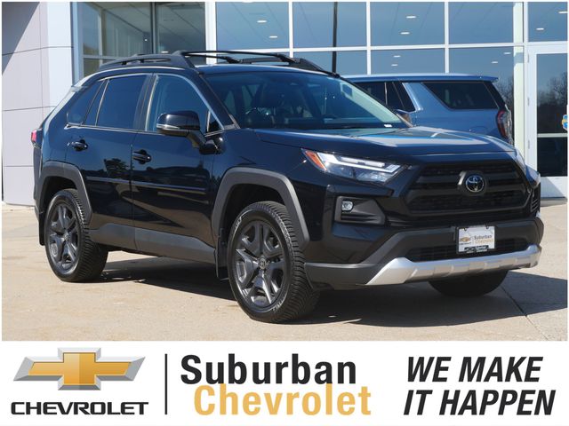 Midnight Black Metallic 2022 Toyota RAV4 Adventure AWD SUV / Crossover All-Wheel Drive 8-Speed Automatic